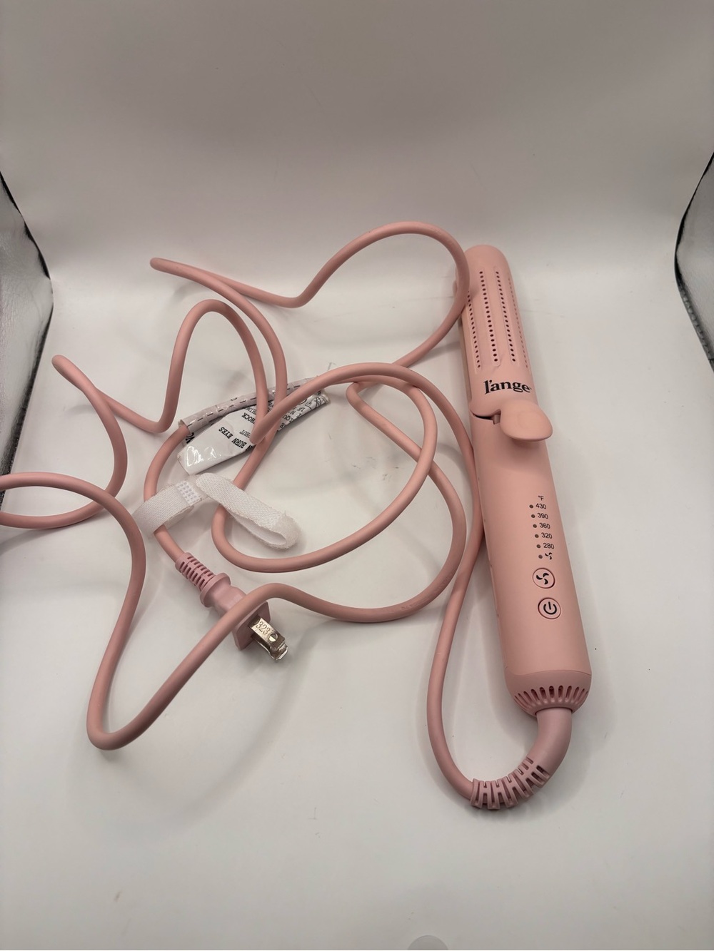 Lange Blush Pink Mini Hair Straightener